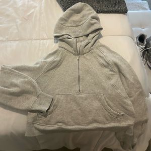 Lululemon Scuba Cropped Quarter Zip